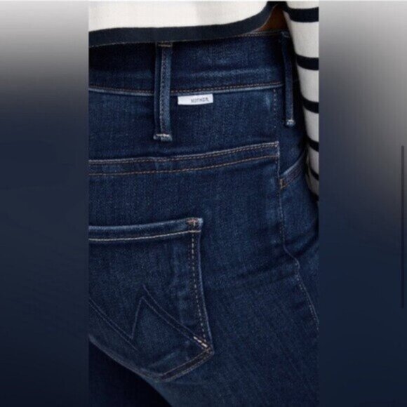 ⭐️ MOTHER JEANS - RASCAL ANKLE FREY-Cropped Jeans- In Partners Undercover - Picture 5 of 15